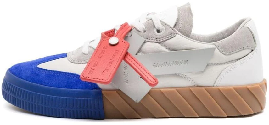 Off-White Flecha Flotante Low Vulc Cuero 'Azul Verde Fluo' OMIA232F23LEA001-6909 Buy Off-White Flecha Flotante Low Vulc Cuero 'Azul Verde Fluo' OMIA232F23LEA001-6909