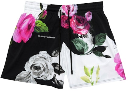 Off-White Shorts de Baño Estampado Floral Multicolor Buy Off-White Shorts de Baño Estampado Floral Multicolor