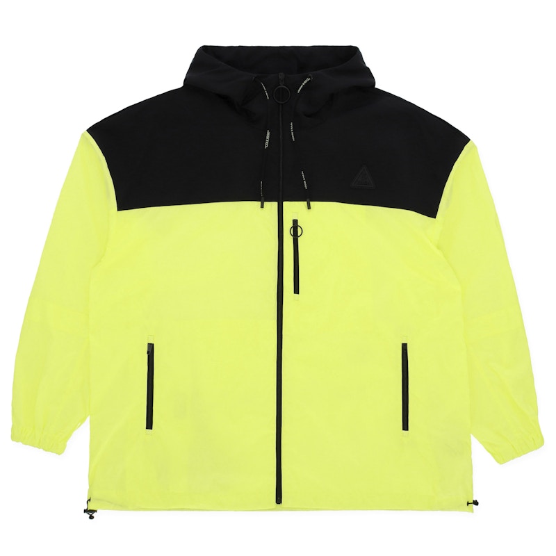 Off-White Flou Hooded Windbreaker Yellow/Black