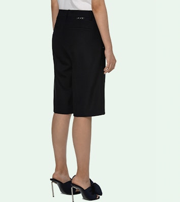 Off-White Formal Shorts 'Black' Purchase Off-White Formal Shorts 'Black'