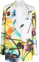 Off-White Futura Tomboy Blazer Jacket Multicolor Off-White Futura Tomboy Blazer Jacket Multicolor
