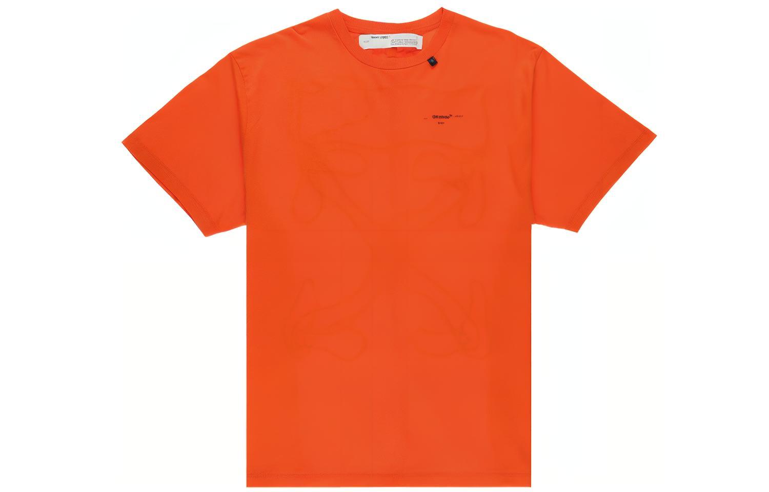 OFF-WHITE FW19 Abstract Arrows Oversized T-shirt, , Orange OMAA038F191850111910 圖 2