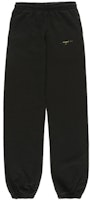 OFF-WHITE FW19 Acrylic Arrows Slim Joggers Black Pants OMCH020F19E300101060 OFF-WHITE FW19 Acrylic Arrows Slim Joggers Black Pants OMCH020F19E300101060