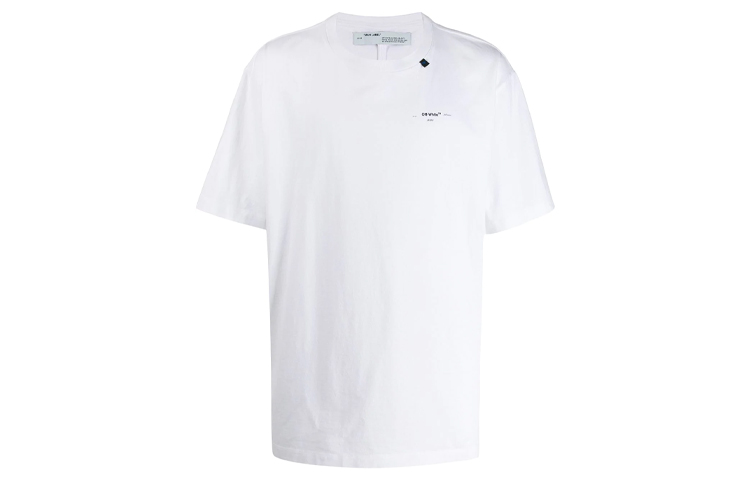 OFF-WHITE FW19 Arrow Logo Tee White OMAA038F191850110110