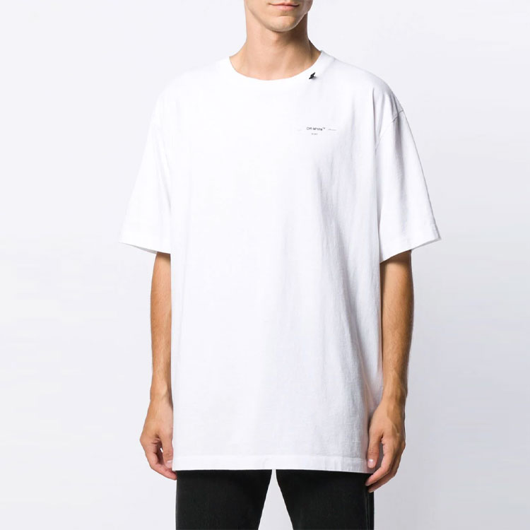 OFF-WHITE FW19 Arrow Logo Tee White OMAA038F191850110110 圖 3