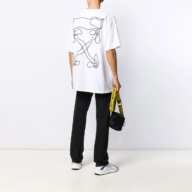 OFF-WHITE FW19 Arrow Logo Tee White OMAA038F191850110110 圖 4