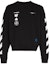 Lookbook OFF-WHITE FW19 背面印花黑色連帽衫 男款 OMBA035E19E300051088