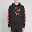 Lookbook OFF-WHITE FW19 蝙蝠印花黑色男女同款套头衫 OMBB034E19D250071020