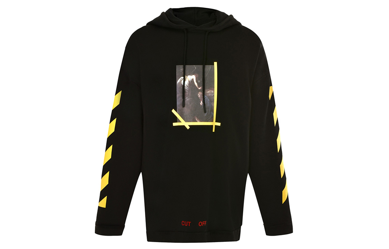 OFF-WHITE FW19 Black Arrow Print Hoodie OMBB00930371099 圖 3
