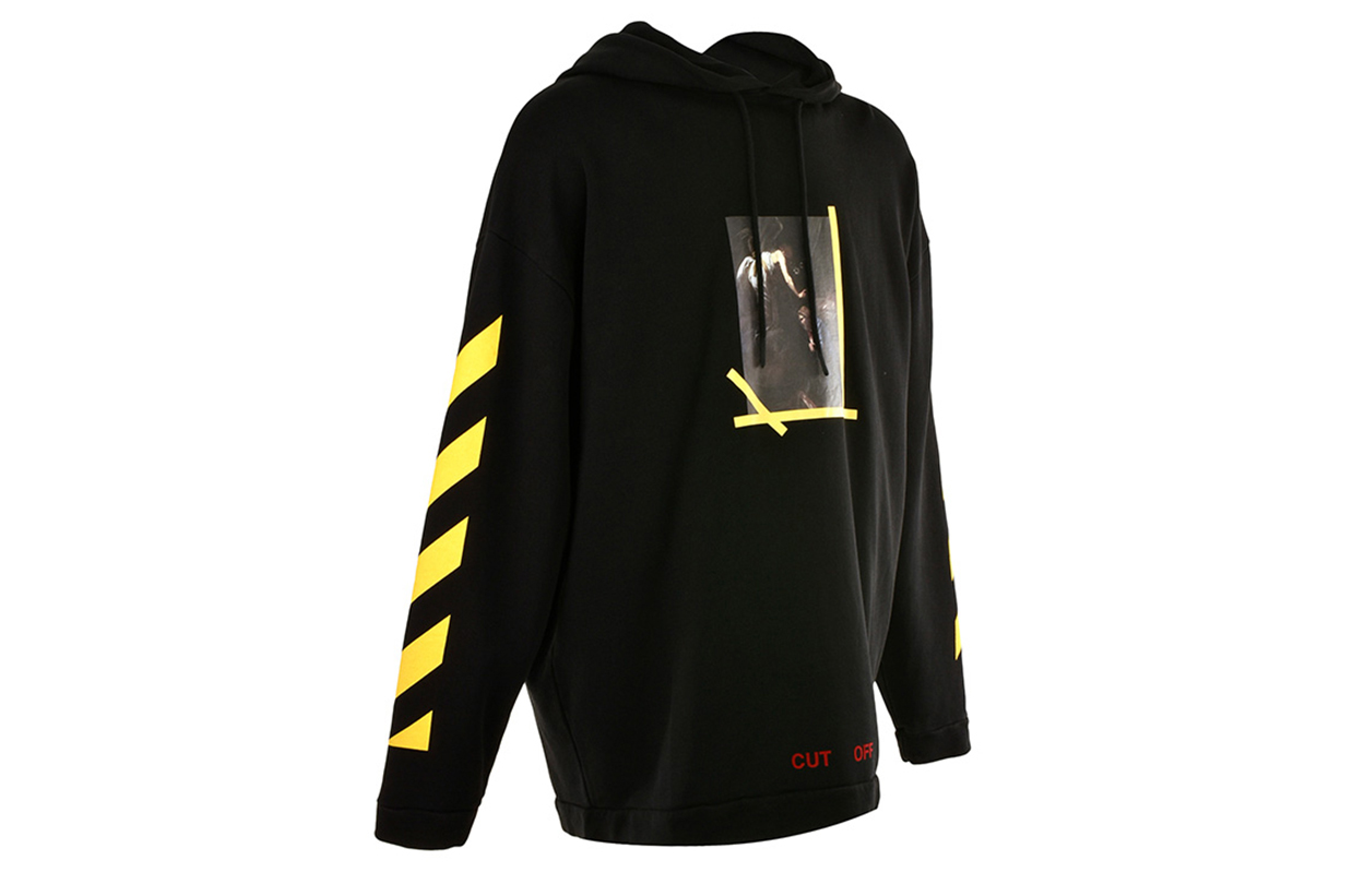 OFF-WHITE FW19 Black Arrow Print Hoodie OMBB00930371099 圖 4