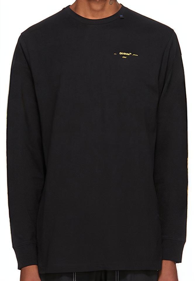 off-white-fw-19-black-cotton-logo-print-long-sleeve-tee-for-men-omab-001-f191850101060