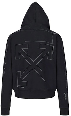 오프 화이트 FW19 블랙 백 로고 프린트 긴팔 크루넥 스웻셔츠. OMBB034E19E300031091 Order 오프 화이트 FW19 블랙 백 로고 프린트 긴팔 크루넥 스웻셔츠. OMBB034E19E300031091