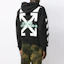 Purchase Off-White FW19 Black Hoodie Waterfall Graphic Pullover for Men OMBB037E19E300151088