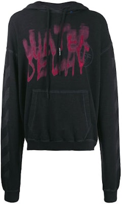 OFF-WHITE FW19 Virgil Abloh 黑色印花背面休閒衛衣 OMBB037E19E300310988 Order OFF-WHITE FW19 Virgil Abloh 黑色印花背面休閒衛衣 OMBB037E19E300310988