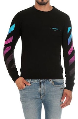 OFF-WHITE FW19 渐变彩虹箭头男士套头卫衣 OMBA025F181920051088 Lookbook OFF-WHITE FW19 渐变彩虹箭头男士套头卫衣 OMBA025F181920051088