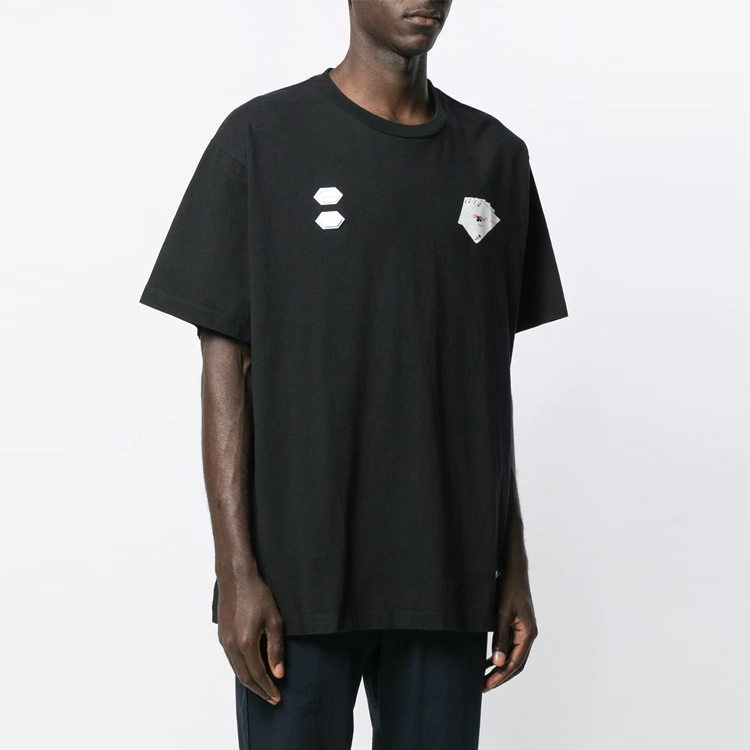 OFF-WHITE FW19 Hand of God Poker Card Tee Black Men’s T-Shirt OMAA038E191850111088 圖 6