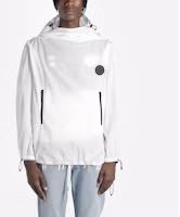 Shop OFF-WHITE FW19 背印連帽防風外套 OMEA187E19E110240110