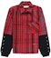 Order OFF-WHITE FW19 格紋半箭標印花襯衫 OMGA083E19E230102010