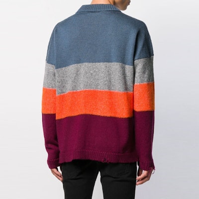 OFF-WHITE FW19 Logo Crewneck Wool Sweater Pelbagai Warna OMHE016F19E370281910 Purchase OFF-WHITE FW19 Logo Crewneck Wool Sweater Pelbagai Warna OMHE016F19E370281910