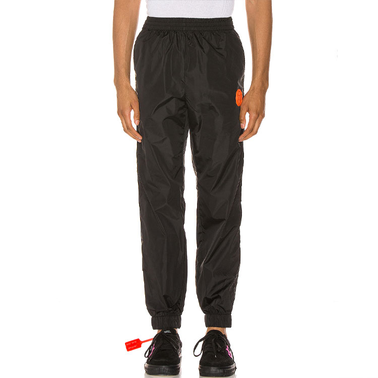 Purchase OFF-WHITE FW19 Slim Knit Track Pants Black OMCA086F19E060031000
