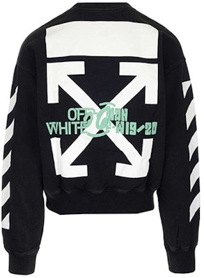 OFF-WHITE FW19 減速帶印花寬鬆版黑色衛衣 OMBA035E19E300151088 Order OFF-WHITE FW19 減速帶印花寬鬆版黑色衛衣 OMBA035E19E300151088