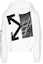 Order Sudadera Oversize OFF-WHITE FW19 Flechas Blancas Estilo Graffiti. OMBB037E19D250100110