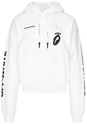 Sudadera Oversize OFF-WHITE FW19 Flechas Blancas Estilo Graffiti. OMBB037E19D250100110 Lookbook Sudadera Oversize OFF-WHITE FW19 Flechas Blancas Estilo Graffiti. OMBB037E19D250100110