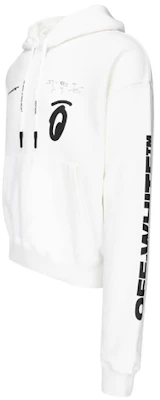 Sudadera Oversize OFF-WHITE FW19 Flechas Blancas Estilo Graffiti. OMBB037E19D250100110 Shop Sudadera Oversize OFF-WHITE FW19 Flechas Blancas Estilo Graffiti. OMBB037E19D250100110