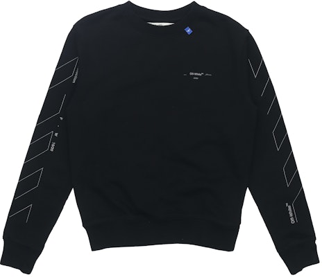 오프화이트 FW19 언피니쉬드 애로우 그래픽 블랙 맨즈 스웻셔츠 OMBA025E19E300031091 Order 오프화이트 FW19 언피니쉬드 애로우 그래픽 블랙 맨즈 스웻셔츠 OMBA025E19E300031091