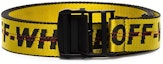 Order OFF-WHITE FW19 工具風格標誌皮帶 黃色 3.5公分寬 OMRB012E196470026000