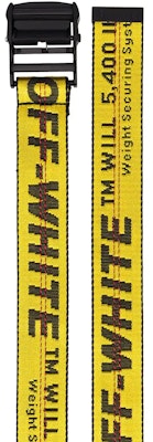 OFF-WHITE FW19 工具風格標誌皮帶 黃色 3.5公分寬 OMRB012E196470026000 Lookbook OFF-WHITE FW19 工具風格標誌皮帶 黃色 3.5公分寬 OMRB012E196470026000