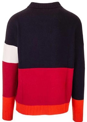 OFF-WHITE FW20 Baju Wool Lelaki Corak Alphabet Logo Patchwork OMHE048E20KNI0014525 Lookbook OFF-WHITE FW20 Baju Wool Lelaki Corak Alphabet Logo Patchwork OMHE048E20KNI0014525