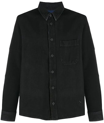 Kemeja Denim Hitam OFF-WHITE FW20 Arrows Print Regular Fit. OMYD020E20DEN0011049 Lookbook Kemeja Denim Hitam OFF-WHITE FW20 Arrows Print Regular Fit. OMYD020E20DEN0011049