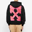 Purchase OFF-WHITE FW20 Hoodie Hitam Marker Arrows Print Loose Fit. OMBB037E20FLE0021025