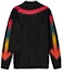 Lookbook OFF-WHITE FW20 Lelaki Sweater Hitam Rainbow Gradient Arrow Crewneck. OMHA036E20KNI0021087