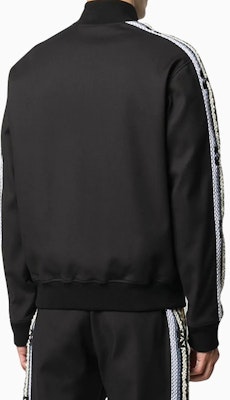 オフホワイト FW20 ブラック トラックジャケット サイドストライプ付き OMEA249F20FAB0011001 Shop オフホワイト FW20 ブラック トラックジャケット サイドストライプ付き OMEA249F20FAB0011001