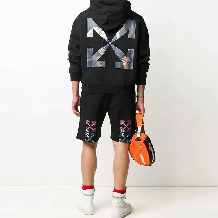 OFF-WHITE FW20 c/o Virgil Caravaggio Print Hoodie Men’s Black OMBB037E20FLE0041010 圖 4