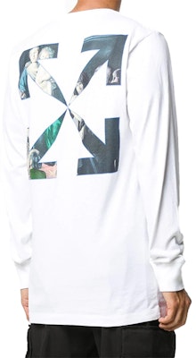 OFF-WHITE FW20 Caravaggio箭头印花长袖T恤 白色 OMAB001E20JER0050110 Purchase OFF-WHITE FW20 Caravaggio箭头印花长袖T恤 白色 OMAB001E20JER0050110
