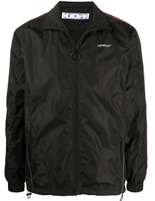 オフホワイト FW20 レターロゴ ブラック ジップジャケット メンズ用 OMEA233E20FAB0011001 Buy オフホワイト FW20 レターロゴ ブラック ジップジャケット メンズ用 OMEA233E20FAB0011001