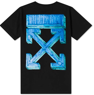 OFF-WHITE FW20 Marker Arrow Graphic Tee Hitam OMAA027E20JER0051045 Order OFF-WHITE FW20 Marker Arrow Graphic Tee Hitam OMAA027E20JER0051045