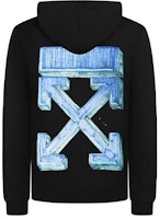 OFF-WHITE FW20 Marker Arrows Print Black Sweatshirt Men OMBB037E20FLE0021045 OFF-WHITE FW20 Marker Arrows Print Black Sweatshirt Men OMBB037E20FLE0021045
