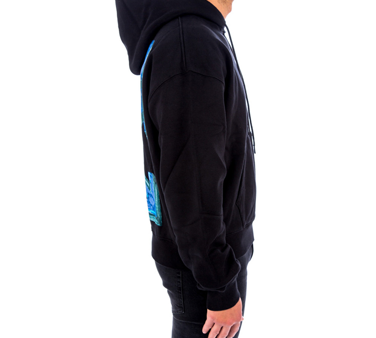 Details for OFF-WHITE FW20 Marker Arrows Print Black Sweatshirt Men OMBB037E20FLE0021045