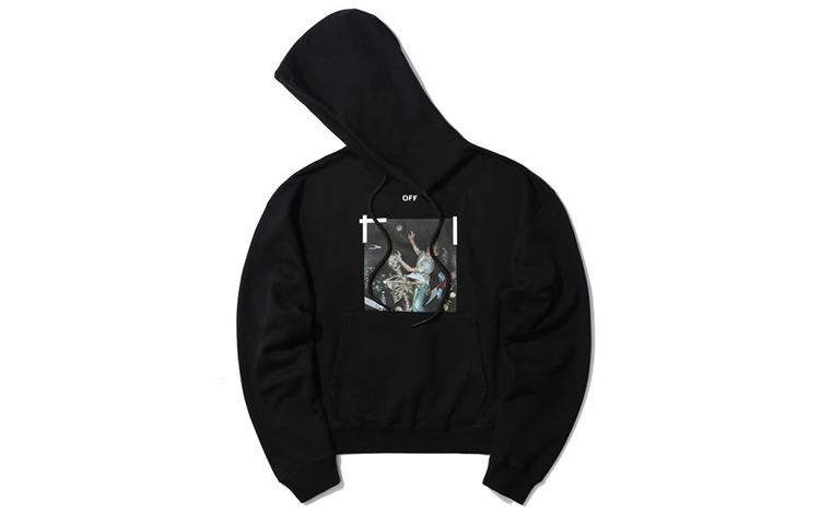 OFF-WHITE FW20 Pascal Oversized Arrow Print Hoodie - Black OMBB037F20FLE0121001 圖 3