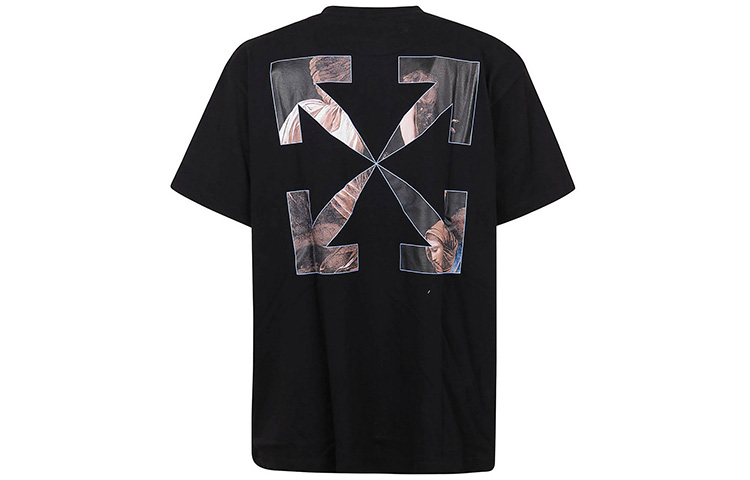OFF-WHITE FW20 Religious Icon Arrow Tee Black OMAA038E20JER0061010 圖 2