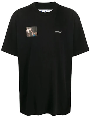 OFF-WHITE FW20 Religious Icon Arrow Tee Black OMAA038E20JER0061010 Lookbook OFF-WHITE FW20 Religious Icon Arrow Tee Black OMAA038E20JER0061010