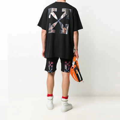 OFF-WHITE FW20 Religious Icon Arrow Tee Black OMAA038E20JER0061010 Purchase OFF-WHITE FW20 Religious Icon Arrow Tee Black OMAA038E20JER0061010