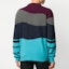 Shop OFF-WHITE FW20 Striped Knit Wool Sweater Warna Blok. OMHE034R20E370252408