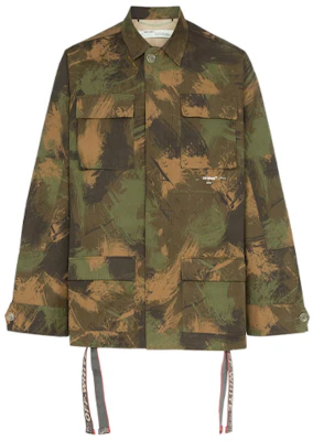 Chaqueta Off-White FW20 Virgil Abloh Camo Paint Verde Hombre OMEL007E19A660189901 Order Chaqueta Off-White FW20 Virgil Abloh Camo Paint Verde Hombre OMEL007E19A660189901