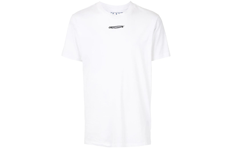 Buy Camiseta Gráfica Crewneck OFF-WHITE FW20 Workers Blanca. OMAA027E20JER0210110
