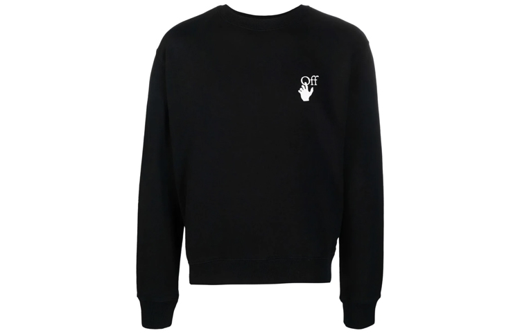 OFF-WHITE FW21 Arrow Graphic Hoodie Black OMBA025F21FLE0081084 圖 2